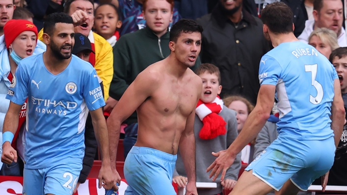 Rodri was the hero at the Emirates