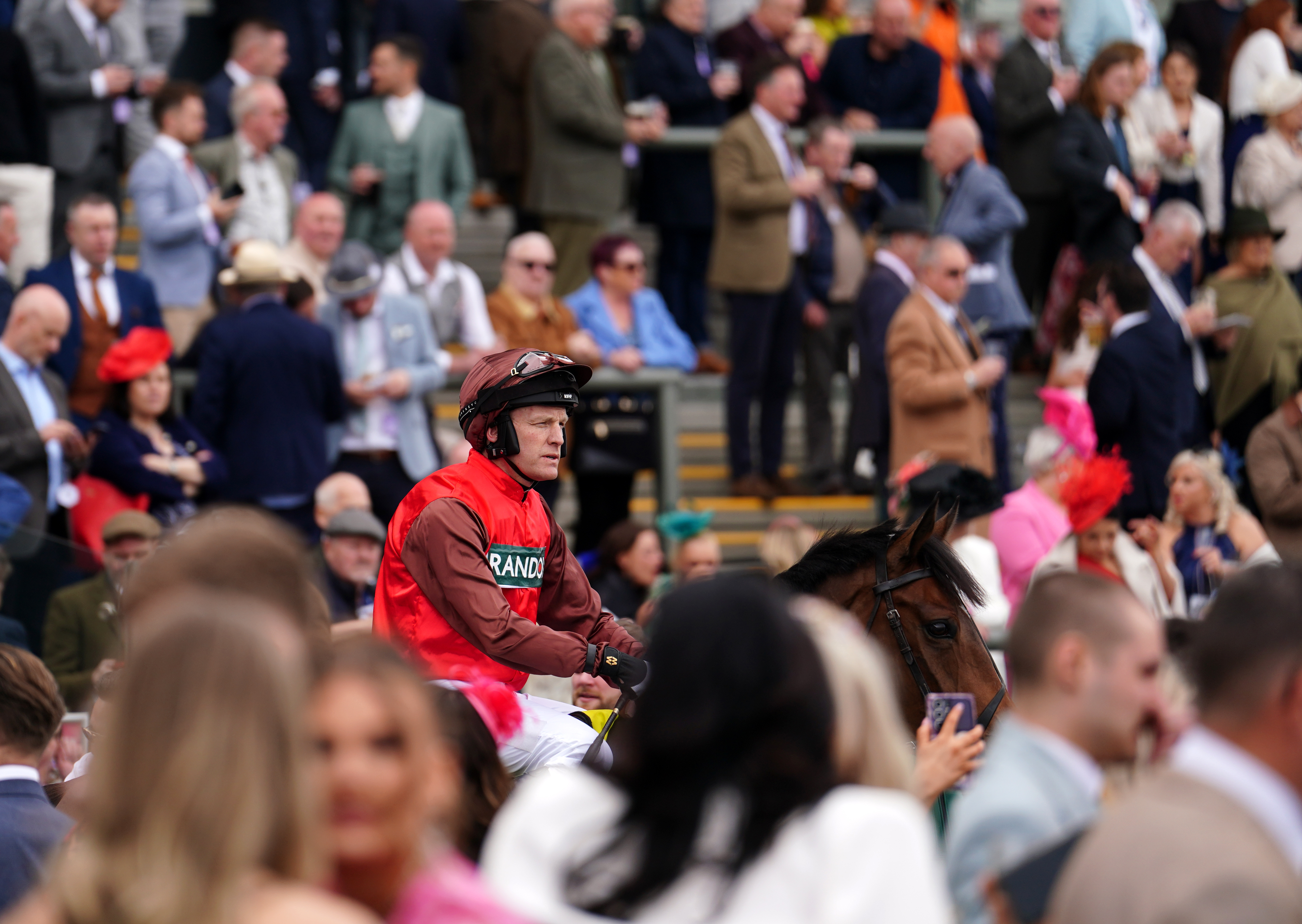David Maxwell heading to post at Aintree