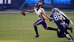 Ravens cornerback Marcus Peters leads the league in interceptions since his debut in 2015
