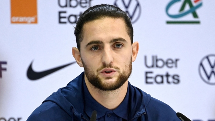 Adrien Rabiot spoke to the media as France prepare to kick off their World Cup