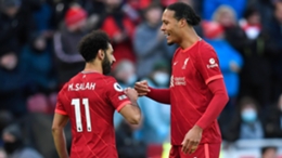 Virgil van Dijk and Liverpool team-mate Mohamed Salah