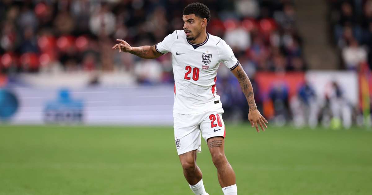 Morgan Gibbs-White representing England