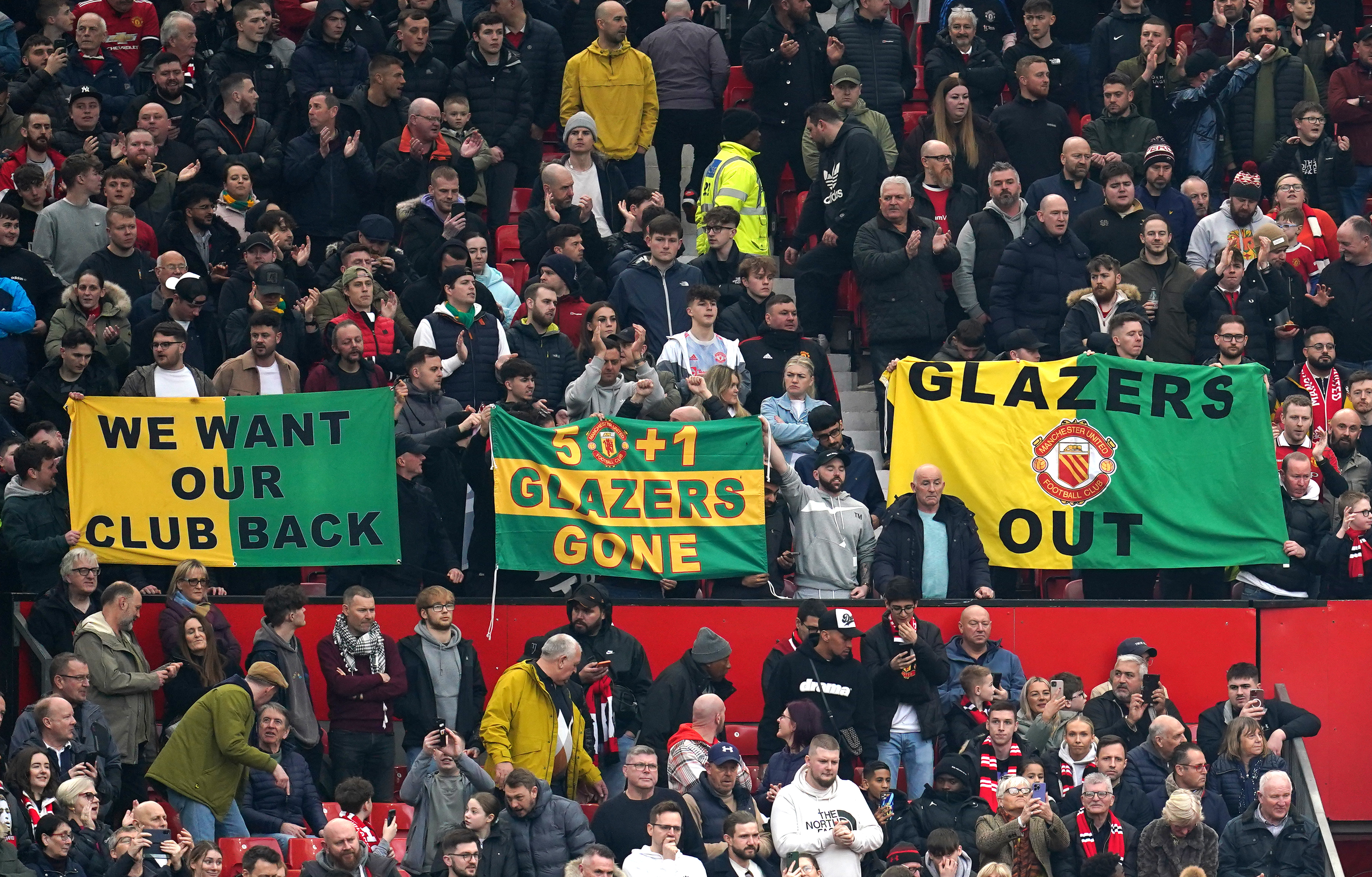 Manchester United fans have regularly protested against the club's owners