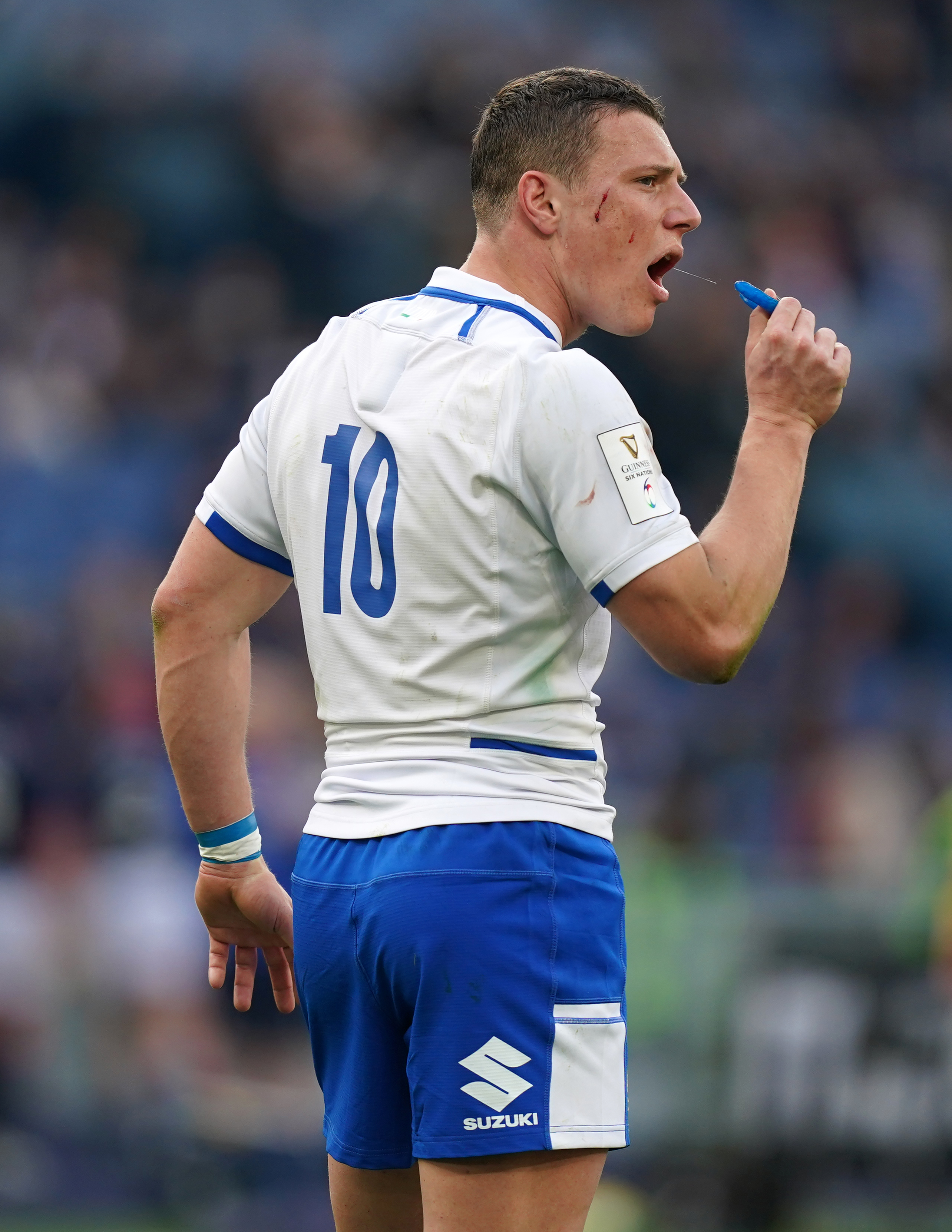 Paolo Garbisi kicked the decisive penalty against Scotland