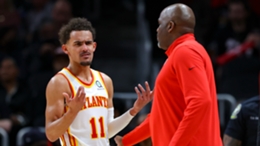 Trae Young and Hawks head coach Nate McMillan are reportedly butting heads to begin the season