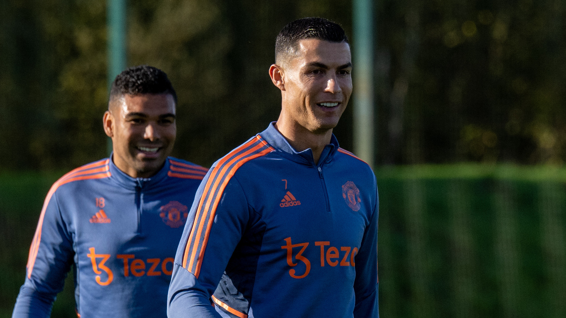 Ronaldo back in Man Utd training after Ten Hag olive branch