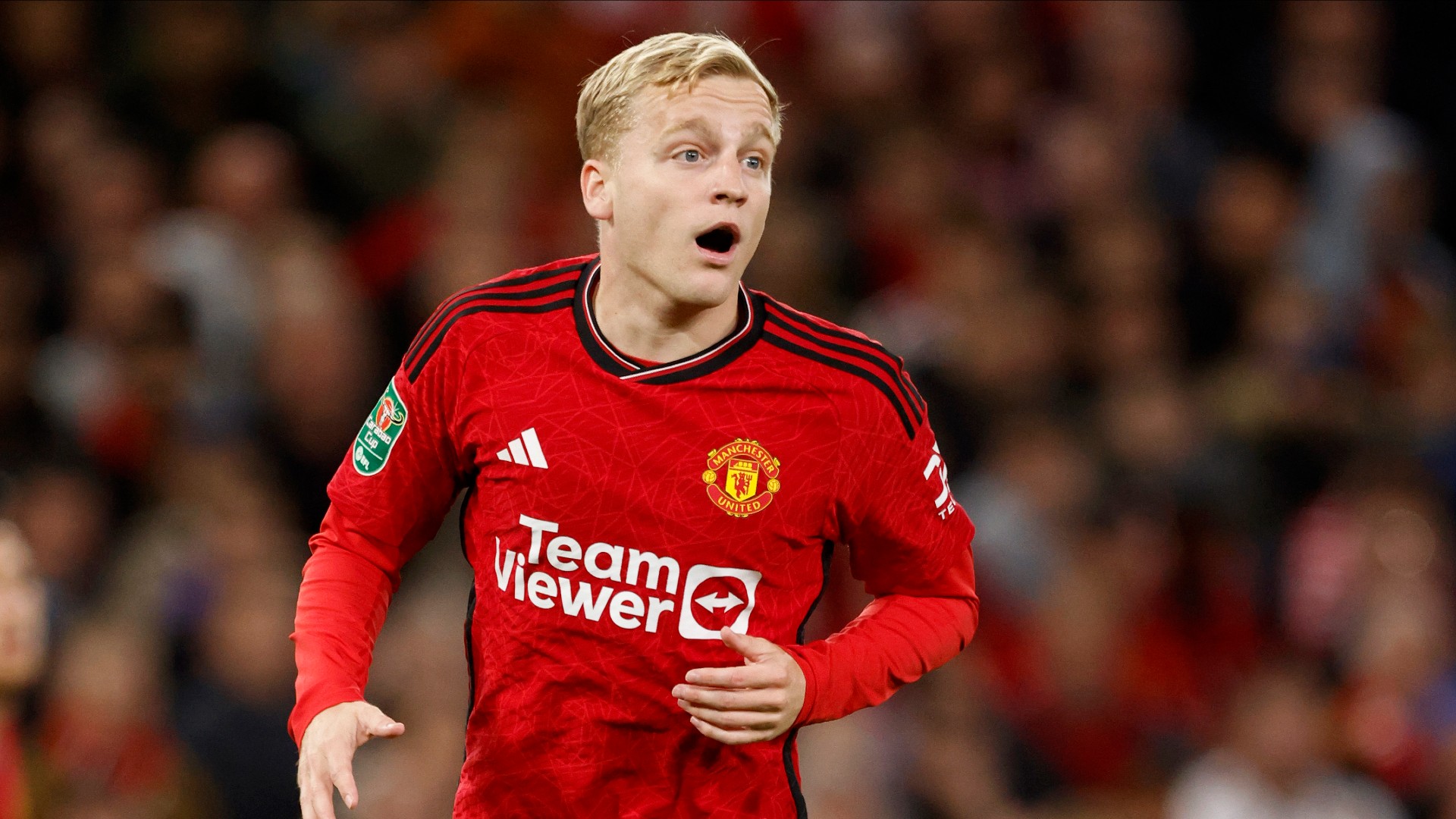 Van de Beek confirms Man Utd exit