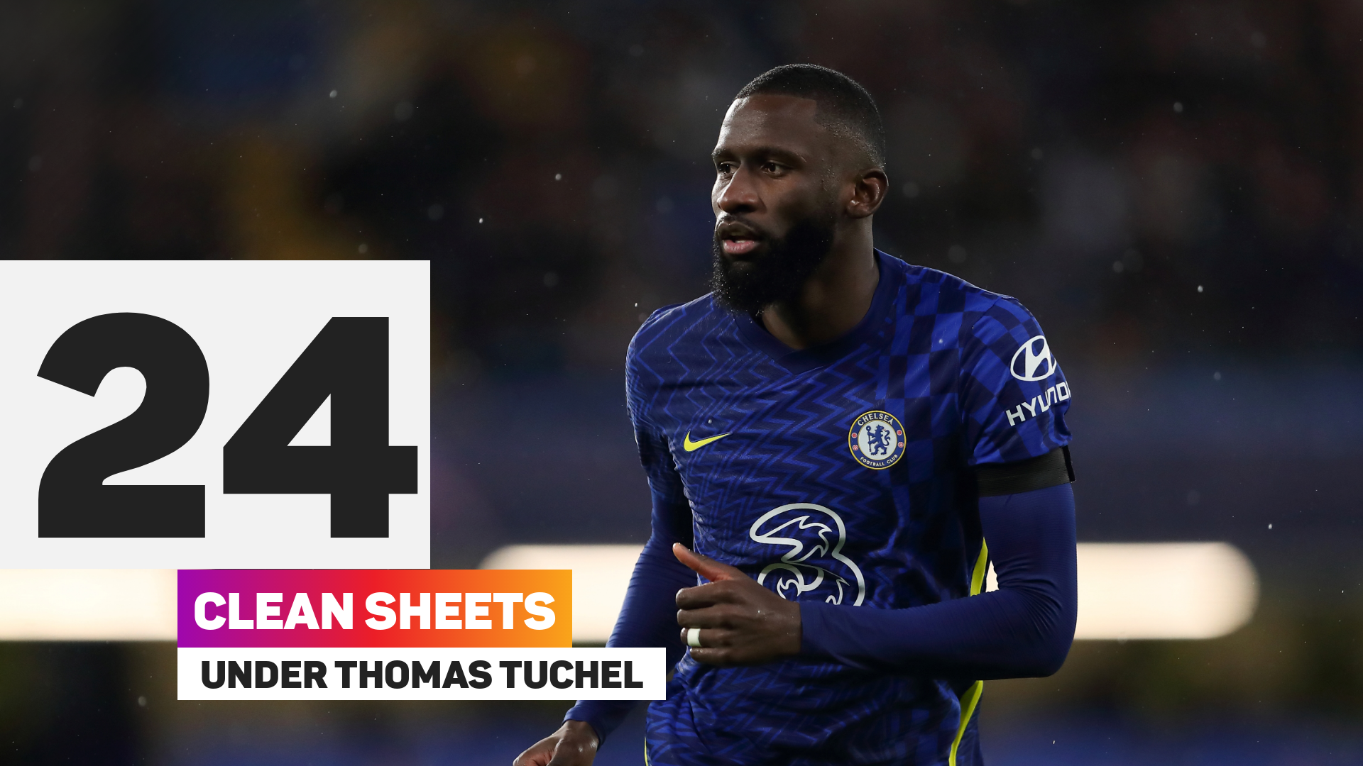 Antonio Rudiger has been a rock for Chelsea