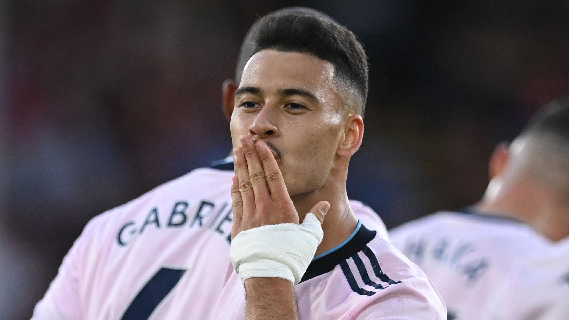 Gabriel Martinelli netted Arsenal's first goal of the new season
