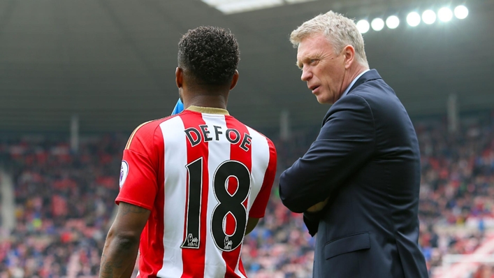 Jermain Defoe praised former manager David Moyes for reaching the Europa Conference League final with West Ham (Richard Sellers/PA)