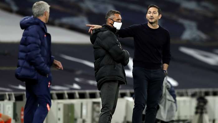 Lampard and Mourinho reveal what was said in touchline spat as Spurs beat Chelsea