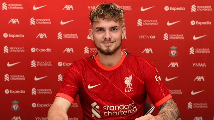 Harvey Elliott moved from Fulham to Liverpool in 2019