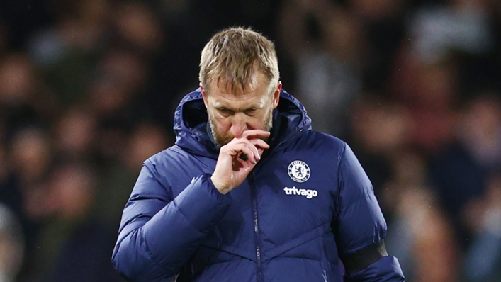 Chelsea head coach Graham Potter is under intense pressure