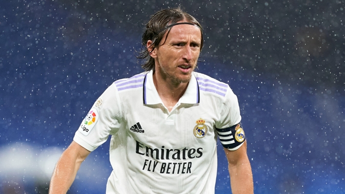 Real Madrid midfielder Luka Modric