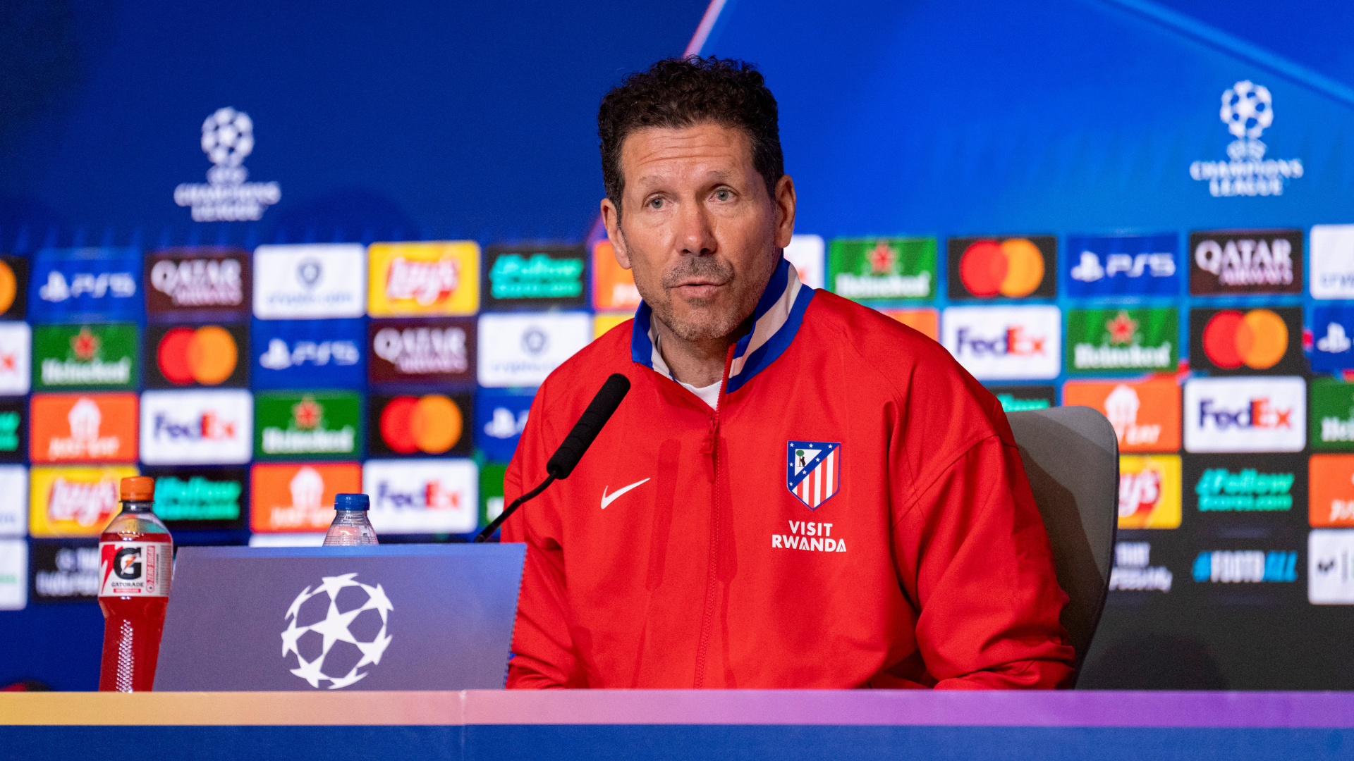 Simeone brushes off favourites tag ahead of Atletico’s tie with Tottenham