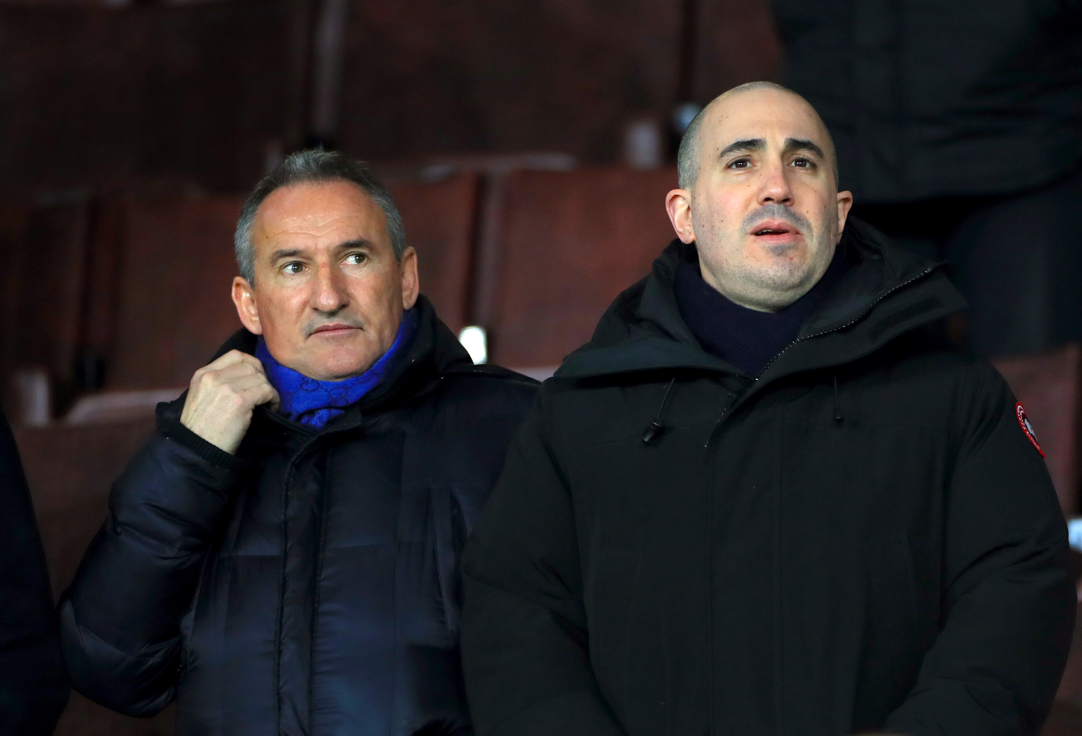 Txiki Begiristain (left) and Omar Berrada (right)