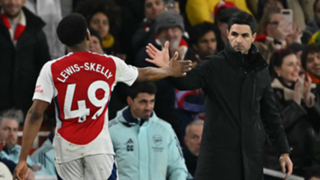 Arteta lauds 'beautiful' Lewis-Skelly display in Man City thrashing