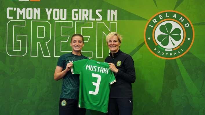 Republic of Ireland’s Chloe Mustaki cannot wait for the World Cup (Brian Lawless/PA)