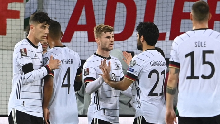 Germany were comfortable winners in Hansi Flick's first game in charge