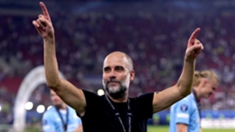 Pep Guardiola looks likely to be celebrating again come the end of Tuesday's clash at Spurs