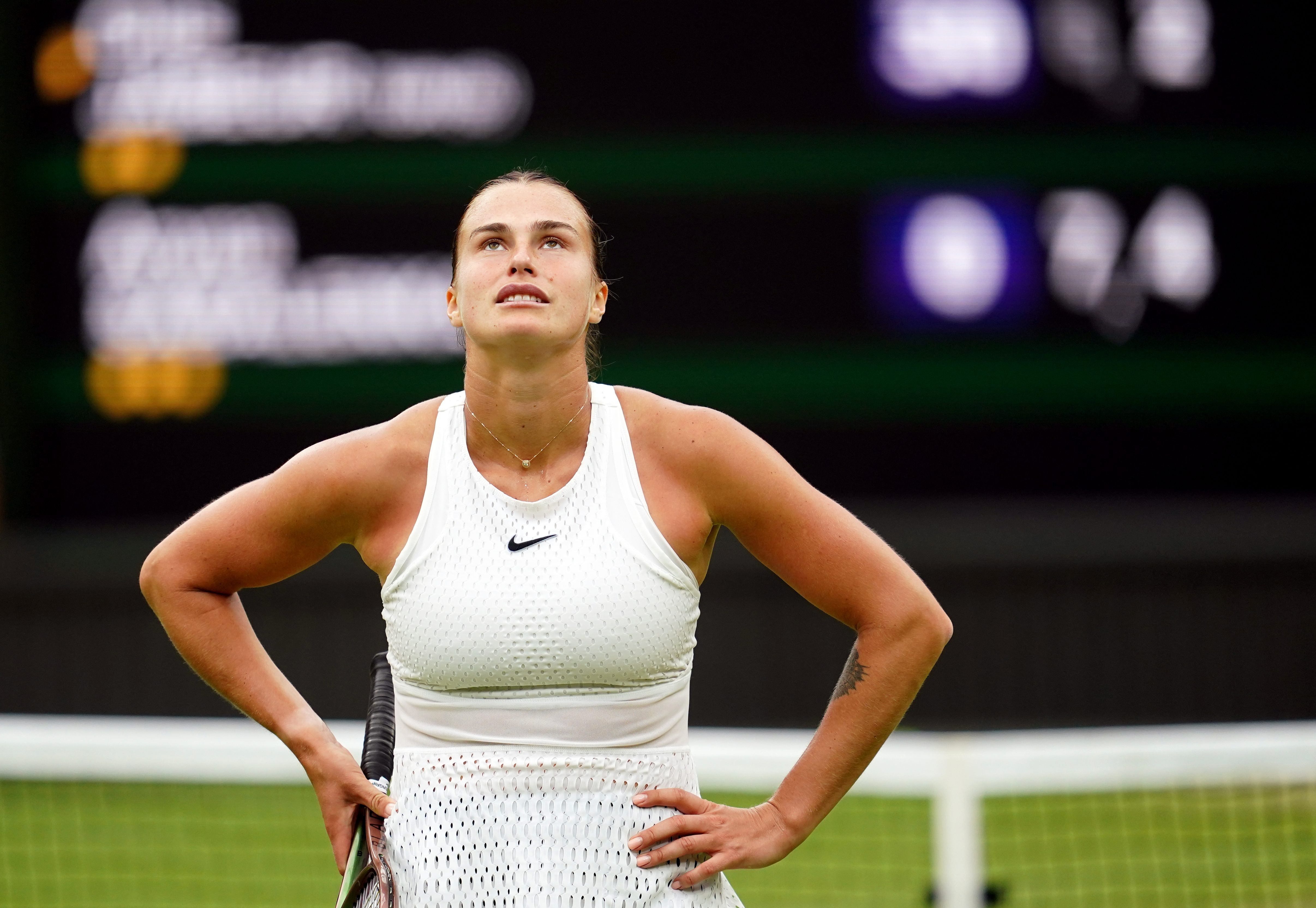 Aryna Sabalenka missed the opportunity to claim the world number one ranking