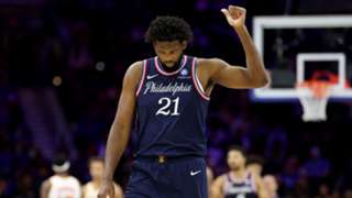 Embiid pleased with 'good step' after return from injury