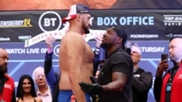 Tyson Fury and Dillian Whyte are ready to trade leather tomorrow night