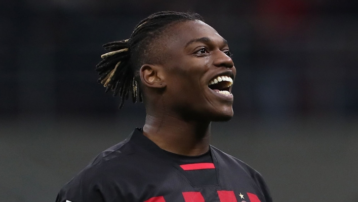 Rafael Leao was on the scoresheet for Milan against Fiorentina