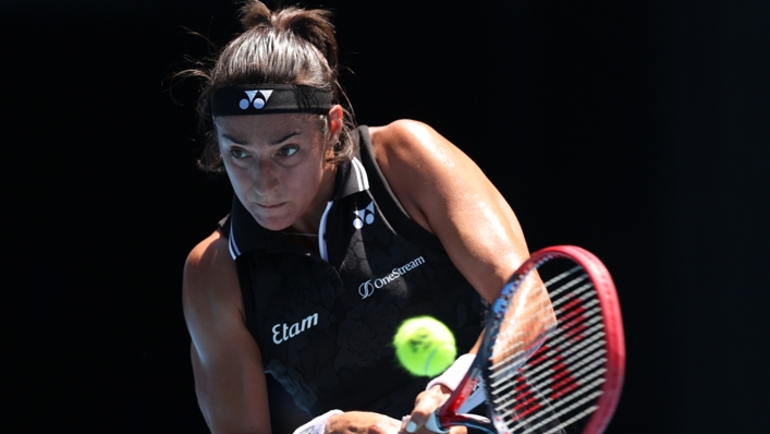 Caroline Garcia reached the quarter-finals at the Lyon Open