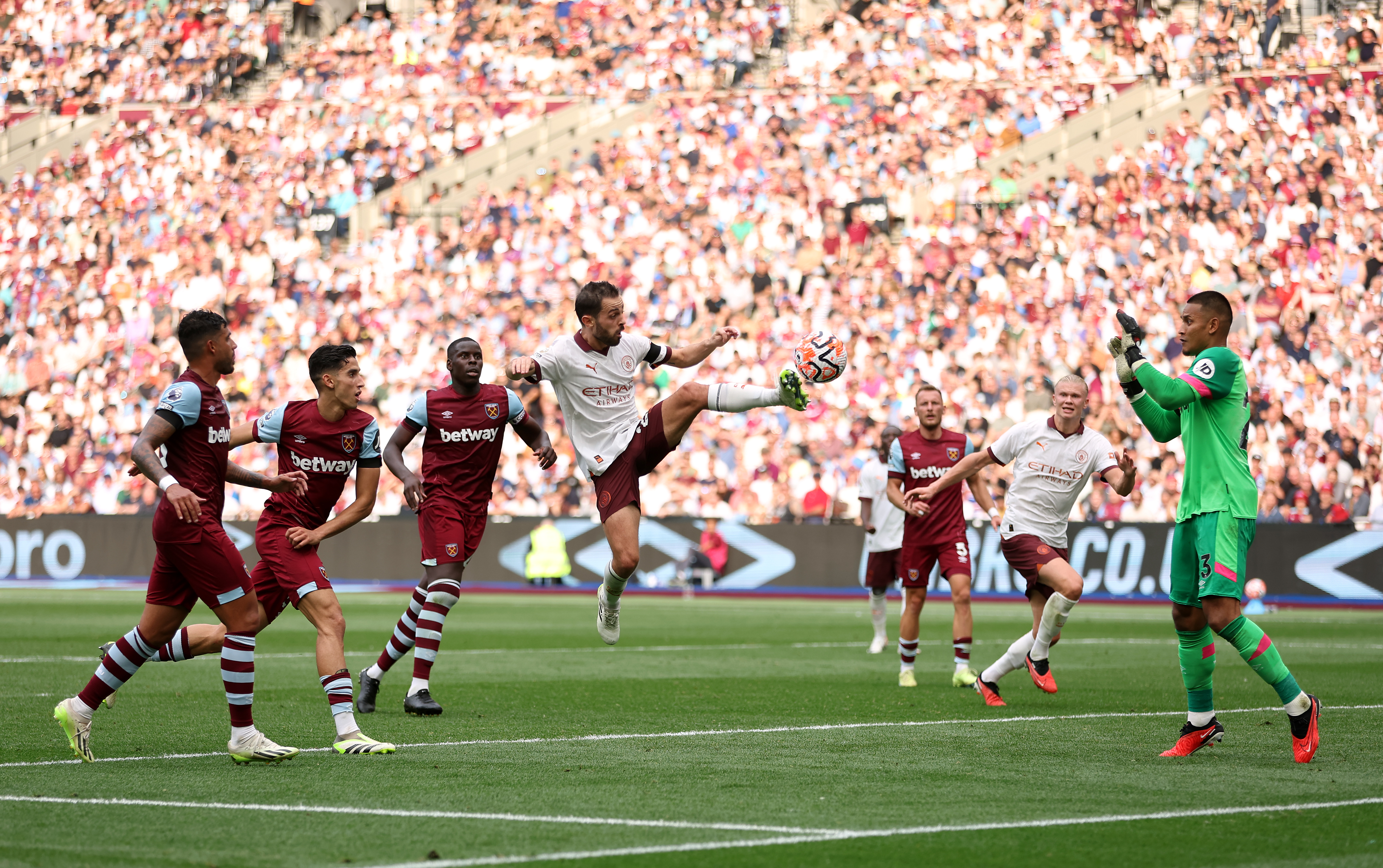 Bernardo Silva fired City ahead for the first time