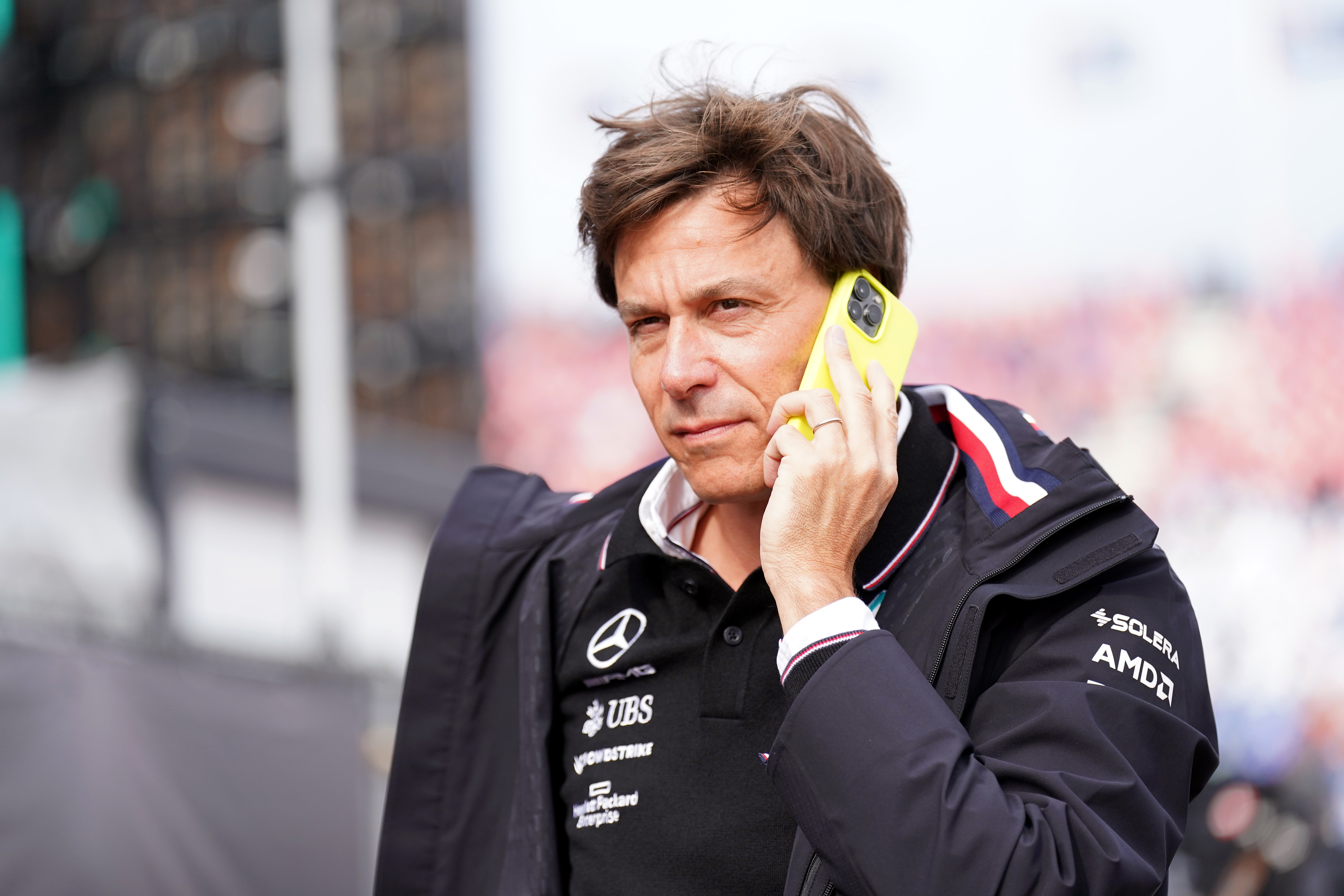 Mercedes team principal Toto Wolff admitted the news had come as a surprise