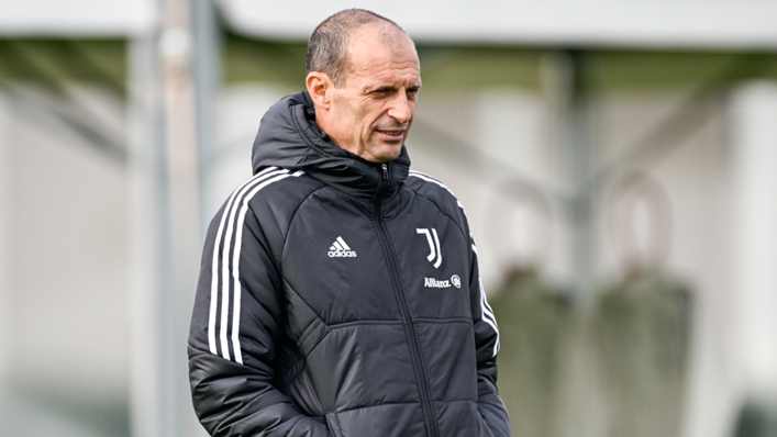 Juventus head coach Massimiliano Allegri
