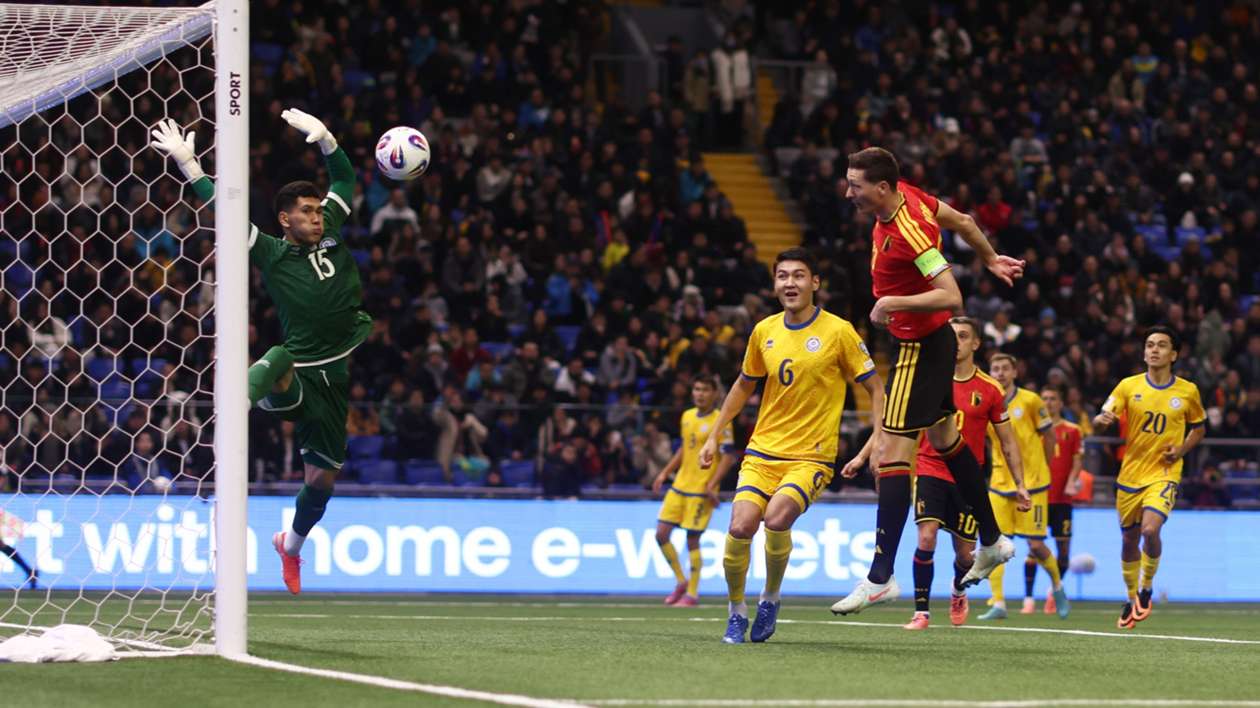 Kazakhstan 1-1 Belgium: Anarbekov makes visitors wait for World Cup qualification
