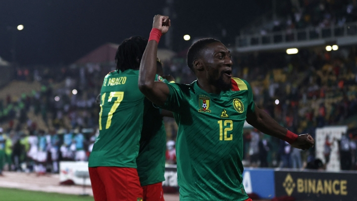 Karl Toko Ekambi leads the Cameroon celebrations