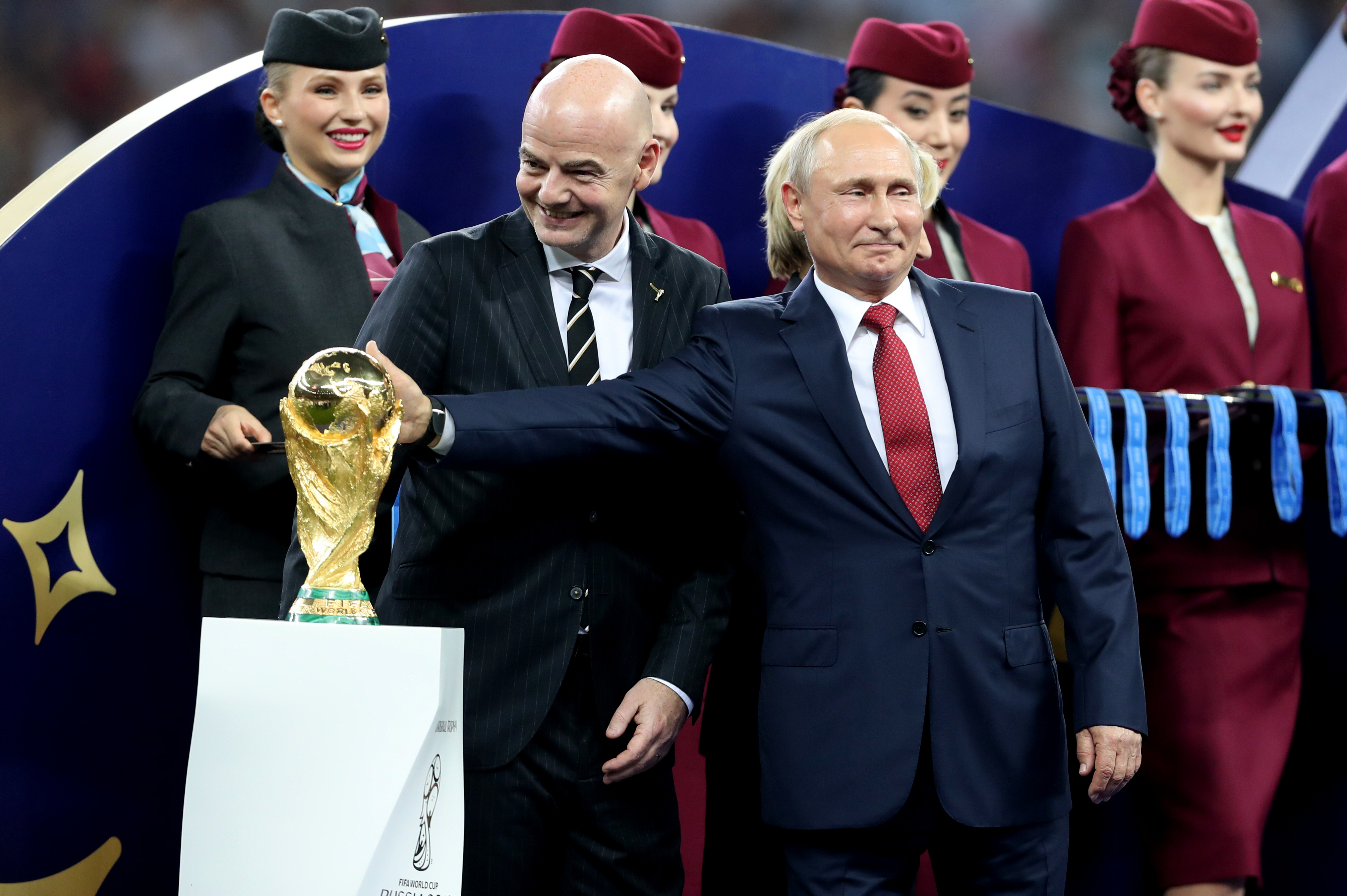 Russia was awarded World Cup hosting rights for 2018 by FIFA in 2010