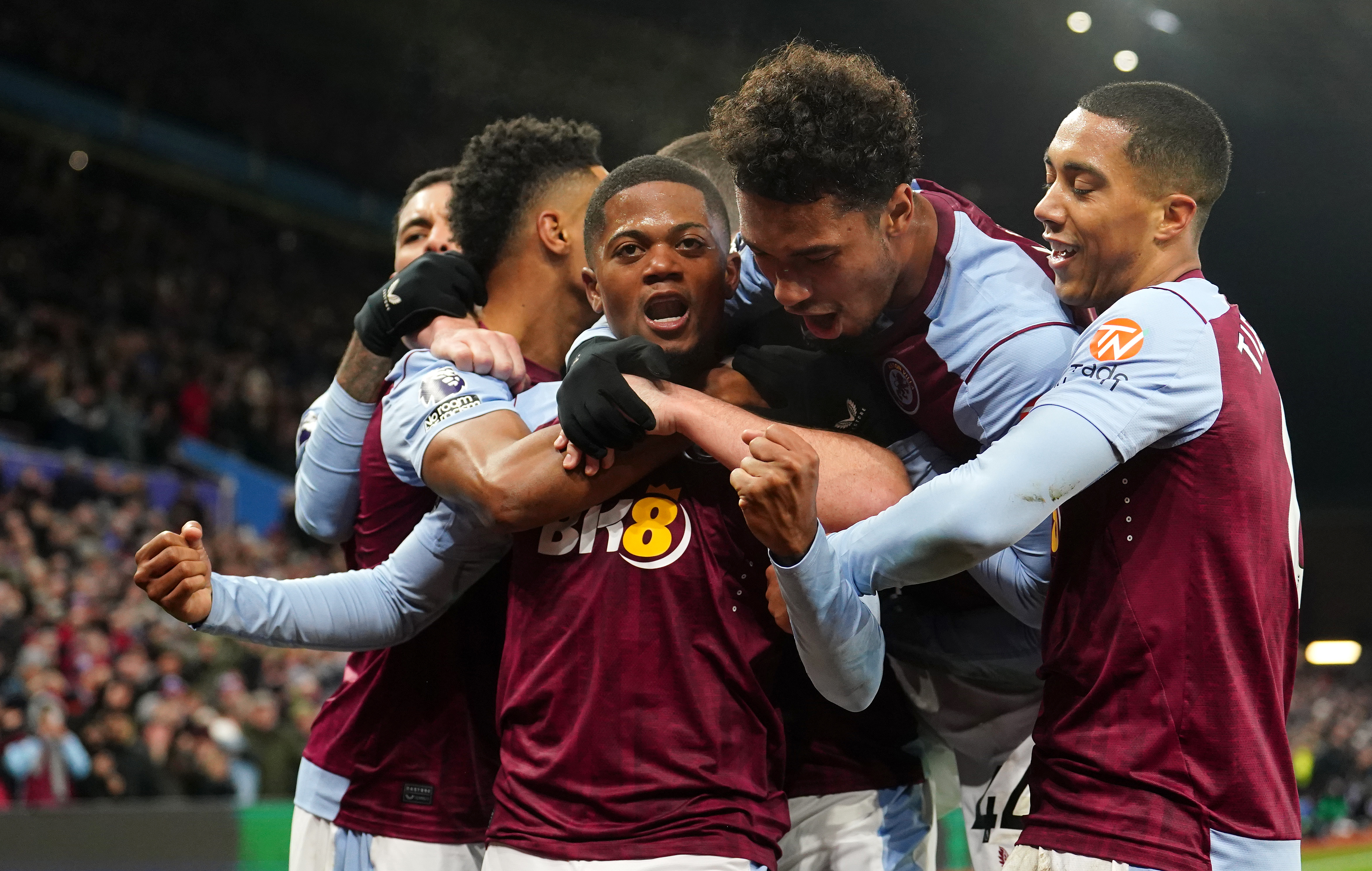 Aston Villa moved up to third with their victory