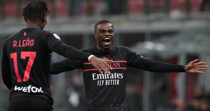 Pierre Kalulu celebrates his goal against Empoli.