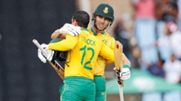 Quinton de Kock and Reeza Hendricks made a flying start to South Africa's chase