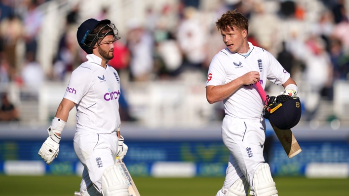 Ben Duckett and Ollie Pope piled on the runs for England against Ireland (John Walton/PA)
