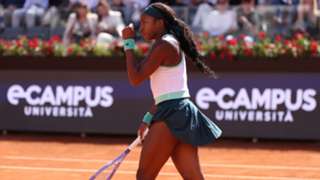 Gauff ends Cirstea's run to reach back-to-back Italian Open finals