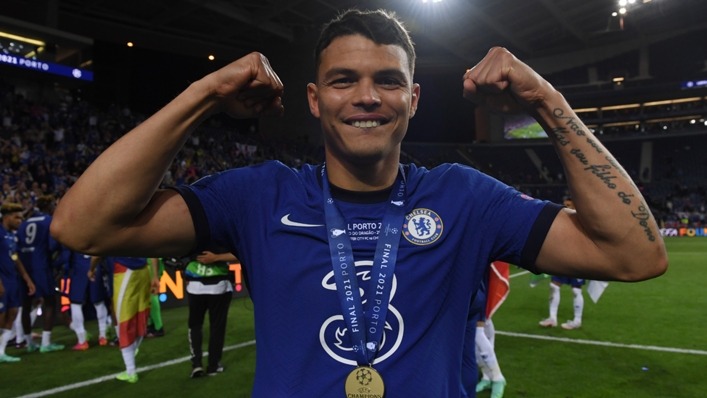 Thiago Silva played his part in Chelsea's Champions League triumph this season