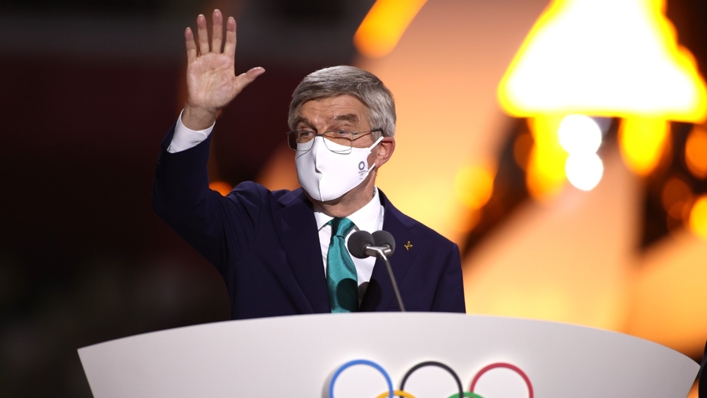 IOC chief Thomas Bach brought Tokyo 2020 to a close on Sunday