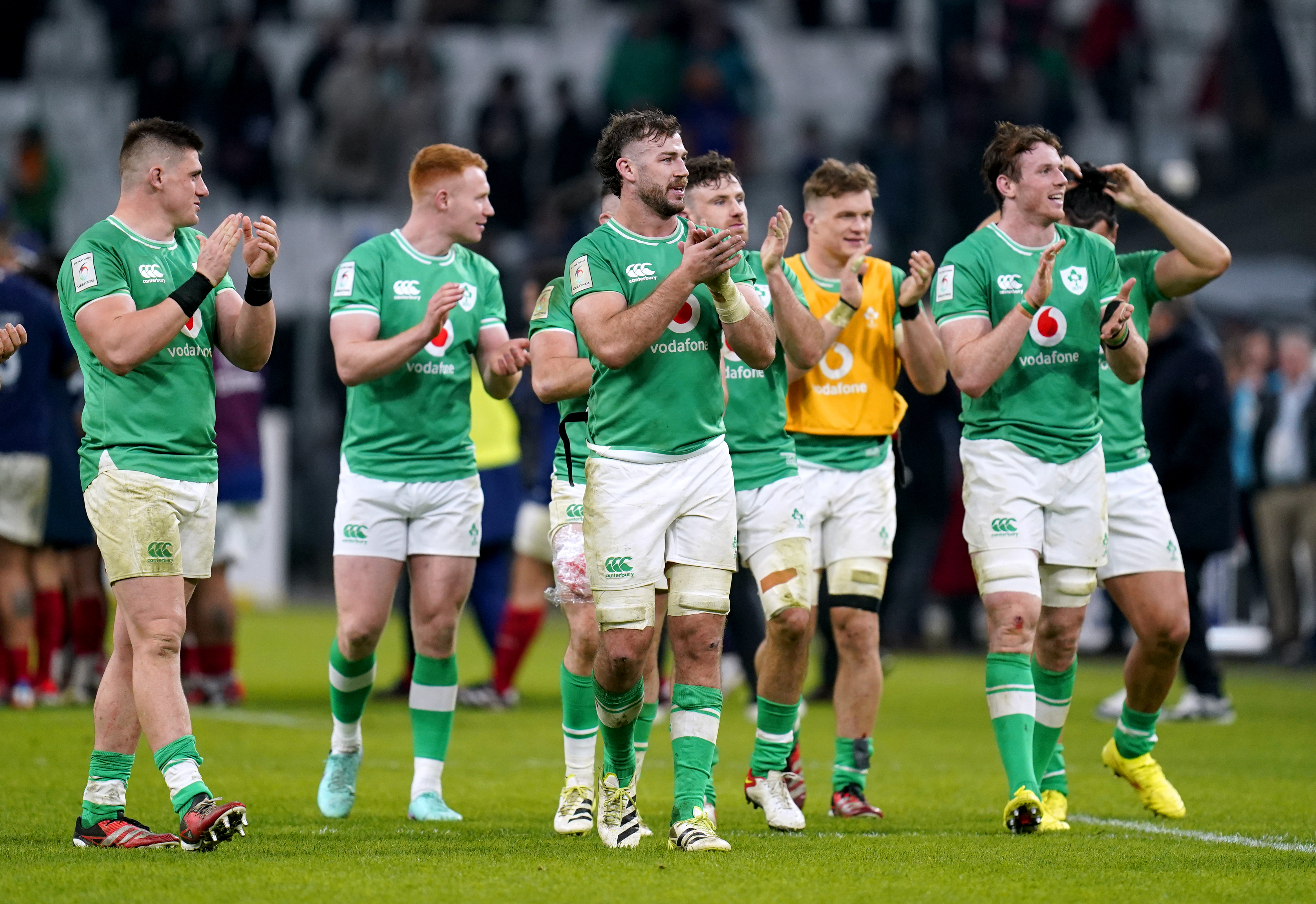 Ireland romped to a five-try win in Marseille on the opening weekend of the 2024 Guinness Six Nations