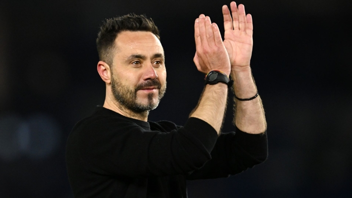 Roberto De Zerbi has guided Brighton and Hove Albion to sixth place in the Premier League