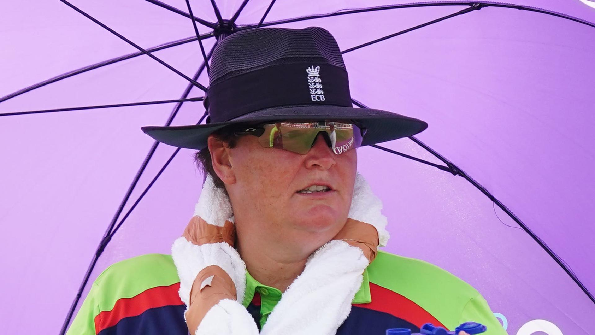 Umpire Sue Redfern made Blast history at Bristol (Mike Egerton/PA)