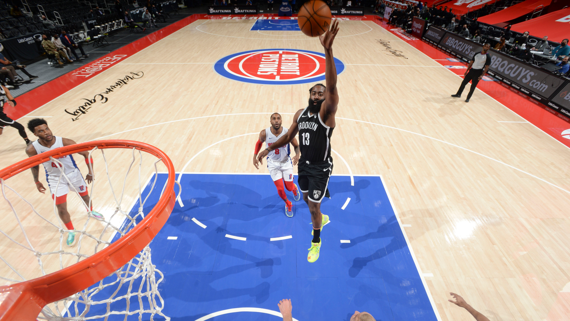 Harden returns with 44-point haul in Nets' victory, Lakers win without LeBron