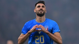 Vincenzo Grifo played a part in all three of Italy's goals