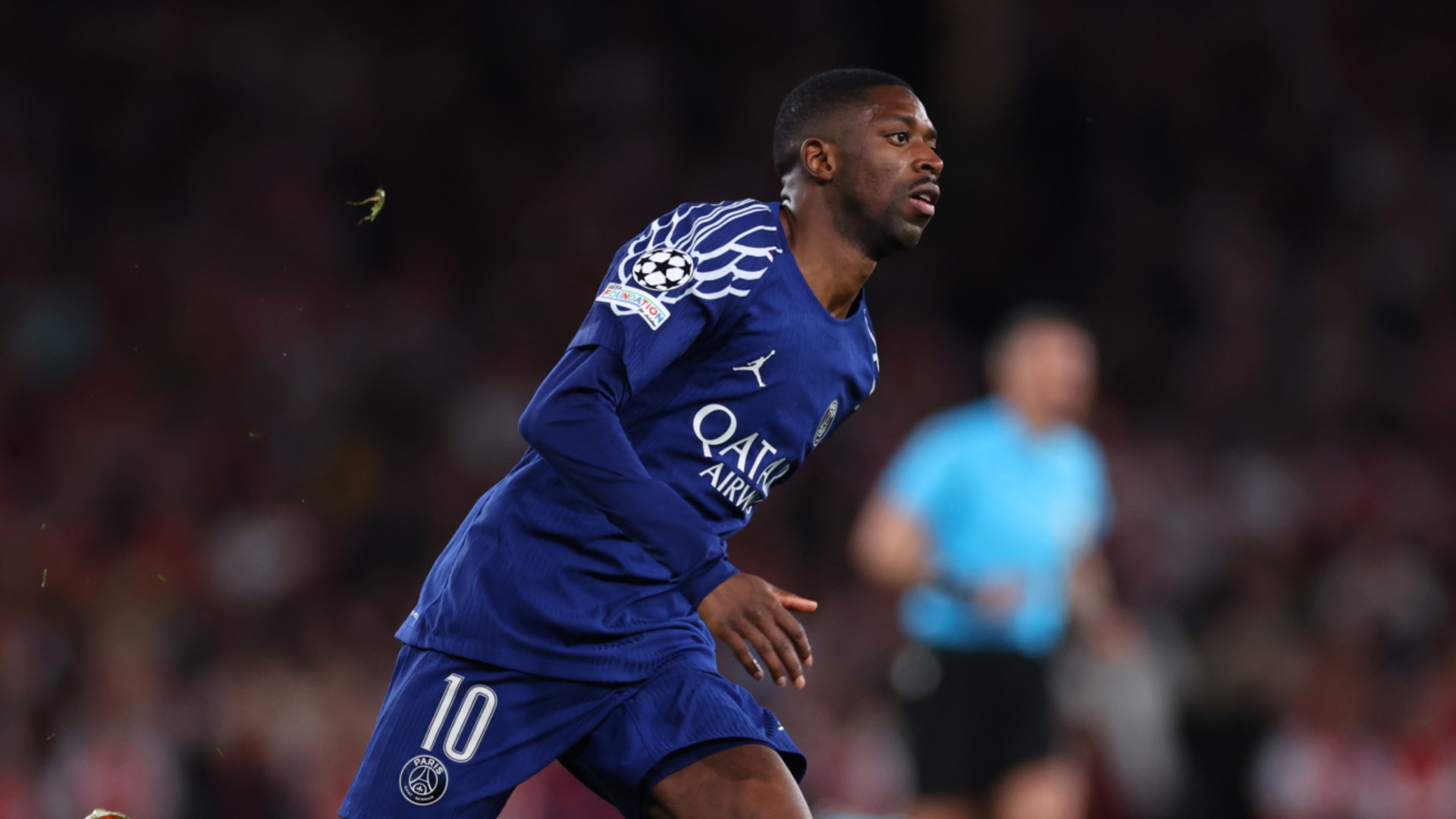 PSG talisman Dembele back in training ahead of Arsenal clash