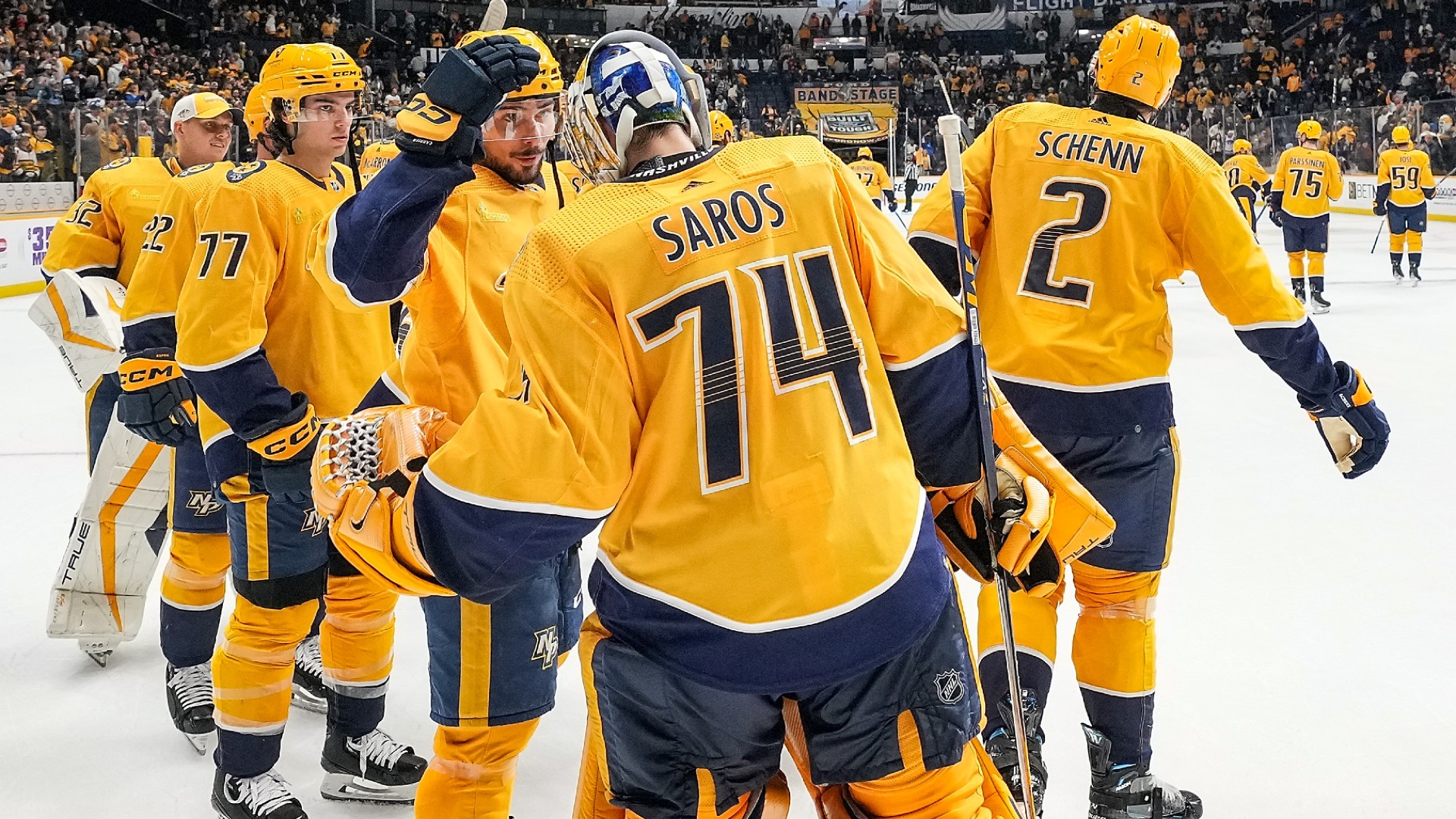 NHL: Nashville Predators win fifth straight game