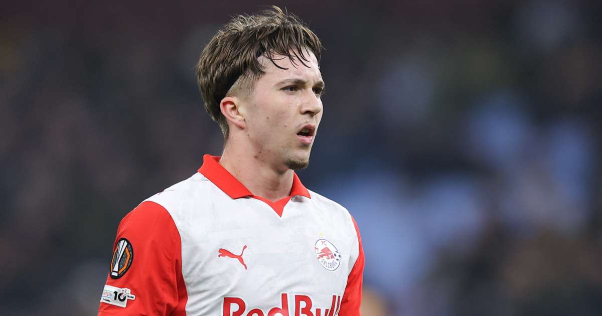 Jannik Schuster nach seiner Verpflichtung durch Brentford